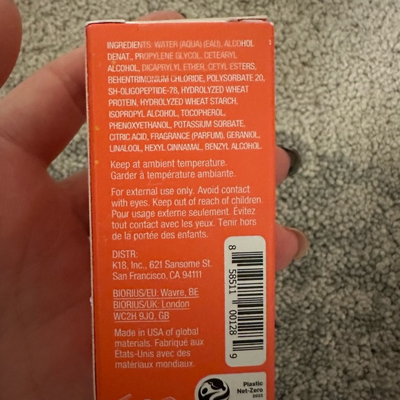 K18 hair repair - Picture 3 of 3